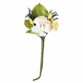 ミニ仏花 プリザーブドフラワー 小菊/ホワイト 57o7008g00014【お寄せ品、返品キャンセル不可。欠品終..