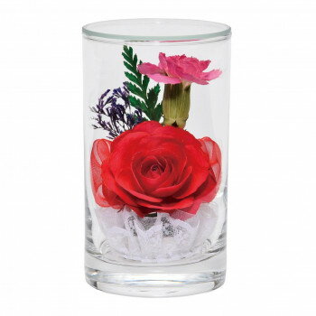 楓花(ふうか)ボトルフラワー 大 レッド 57f6877e00002【お寄せ品、返品キャンセル不可。欠品終売時連絡..