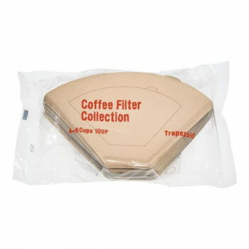 カナエ紙工　コーヒーフイルター(100枚入り)　4〜6人用　FKCL703【お寄せ品、返品キャンセル不可。欠品..