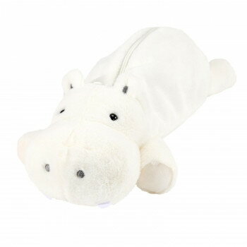 ナカバヤシ　ヒポポシリーズ/ペンケース/アイボリー　HPP-PCN01-IV【お寄せ品、返品キャンセル不可。欠品終売時連絡あり】