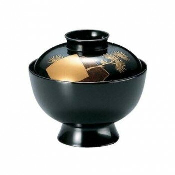 福井クラフト　3.6寸京型椀 色紙松(手塗漆、磨蒔絵 32603190【お寄せ品、返品キャンセル不可。欠品終売..