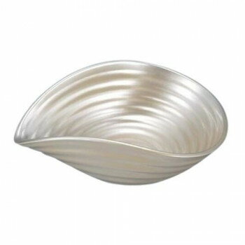 福井クラフト　7.5寸ロクロ目片口鉢　パールシルバー 51272209【お寄せ品、返品キャンセル不可。欠品終..