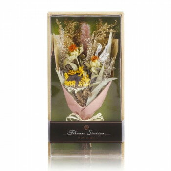 エスジーワンダーゾーン ドライフラワーブーケM 小箱入 191-004【お寄せ品、返品キャンセル不可。欠品終売時連絡あり】