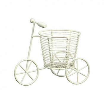 エスジーワンダーゾーン L付ワイヤー三輪車白L 520-008W【お寄せ品、返品キャンセル不可。欠品終売時連..