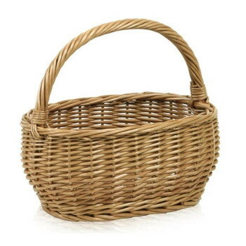 エスジーワンダーゾーン 煮柳横手付小判バスケット307-428【お寄せ品、返品キャンセル不可。欠品終売時連絡あり】