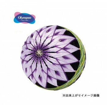 ※代引き不可 同梱不可※北海道、沖縄、離島送料は別途お見積り。※手配完了後は、ご注文キャンセルを承る事が出来ません。指定日可能の表示以外の商品はご指定日不可です。メーカーより取り寄せ商品のため、在庫状況によっては欠品・廃盤の可能性があります。あらかじめご了承ください。古式ゆかしい伝統のかがり模様にそった本格的な手まり工芸がご家庭でも簡単にお作りいただける手まりキットです。詳しい写真解説とオリムパスホームページの動画解説で、よりわかりやすくなりました。基本地割り済みの手まり芯がセットされていますので、色鮮やかな光沢とツヤのオリムパス5番ししゅう糸を使用して、かがっていくだけで素敵な「日本手まり」が出来上がります。●監修・技術解説=倖彩てまりの会　飯盛宏子(いさがいひろこ)●こちらはキットです。完成品ではありません。(用意するもの)まち針約18本、はさみサイズ出来上がり:直径約9cm個装サイズ：19.5×6.8×9.0cm重量個装重量：58g素材・材質オリムパス5番ししゅう糸:綿100%ラメ糸:レーヨン63%・ポリエステル37%仕様初〜中級者向セット内容土台まり:地割り済手まり芯(8等分・黒)×1個糸:オリムパス5番ししゅう糸、ラメ糸(金)針:オリムパススウェーデンししゅう針×1本手まり置き台:プラスチックリング×1個かがり方カラー解説書生産国日本・広告文責（有限会社パルス・048-551-7965）fk094igrjs