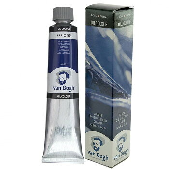 ターレンス　ヴァンゴッホ油絵具　200ml　ウルトラマリン　T0208-504　420435【お寄せ品、返品キャンセル不可。欠品終売時連絡あり】