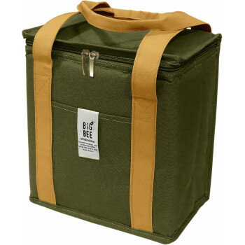 オカトー　BigBee　BOX型クーラーランチバッグ　　オリーブグリーン【お寄せ品、返品キャンセル不可。..