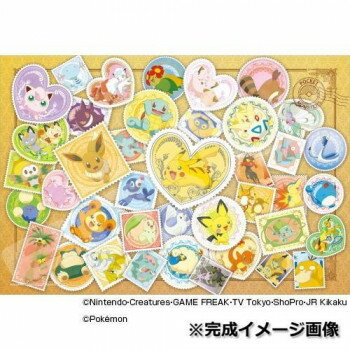 108-L700 ジグソーパズル ポケットモンスター Postage Stamp Art【お寄せ品、返品キャンセル不可。欠品終売時連絡あり】