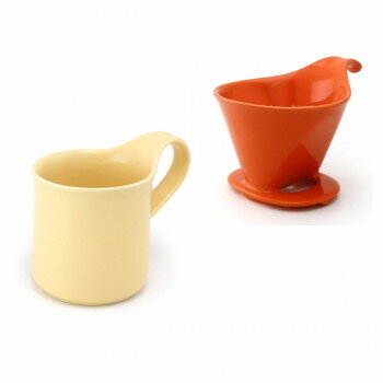 ZERO JAPAN(ゼロジャパン) ドリッパー＆カフェマグセット ドリッパートレイ付 DMZ-16 TG/BA【お寄せ品..