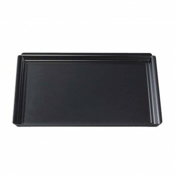 福井クラフト 尺5木瓜長角盆黒マット弱SL 15003840【お寄せ品、返品キャンセル不可。欠品終売時連絡あり】