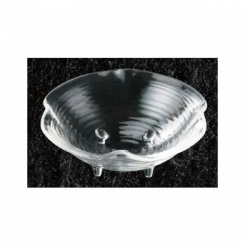 福井クラフト　5寸花盛鉢　透明全面クリヤー 51014215【お寄せ品、返品キャンセル不可。欠品終売時連絡..