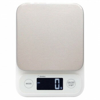 ドリテック デジタルスケール5kg ホワイト KS-516WT【お寄せ品、返品キャンセル不可。欠品終売時連絡あり】
