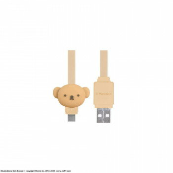 ミッフィー USB Type-C 対応 マスコットケーブル B.ボリス MF-506B【お寄せ品、返品キャンセル不可。欠品終売時連絡あり】
