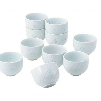 西海陶器 ホタルレリーフ 10客仙茶揃 25612【お寄せ品、返品キャンセル不可。欠品終売時連絡あり】