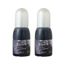 PADICO パジコ UVレジン用着色剤 宝石の雫 10ml 2本セット Black ブラック 403044【お寄せ品、返品キャンセル不可。欠品終売時連絡あり】