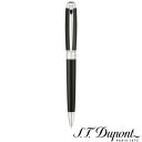 【メール便】 S.T. Dupont エス・テー・デュポン ラインD ボールペン ブラックラッカー&パラディウム 415100M【お寄せ品、返品キャンセル不可。...