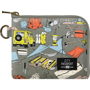  スイッチスタンス CITYPASSPORT パスケース Camping キャンピング グレー 7096GY