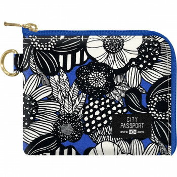 【メール便】 スイッチスタンス CITYPASSPORT パスケース Art Flower アートフラワー ブルー 7140BL【お寄せ品、返品キャンセル不可。欠品終売時連絡あり】