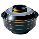 福井クラフト TA4寸天竜寺椀 黒金ライン 12025300【お寄せ品、返品キャンセル不可。欠品終売時連絡あり】