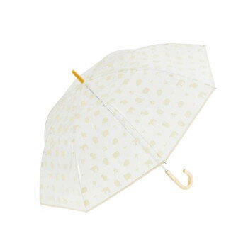 【直送品】kippis(R) パイピングビニール 長傘 60cm Elaimet ベージュ U160-0921BG1-BH【お寄せ品、返品キャンセル不可。欠品終売時連絡あり】