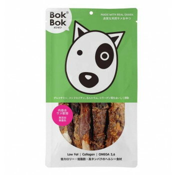 【メール便】 ルークラン ボクボク 肉巻きサメ軟骨 50g ペット用品【お寄せ品、返品キャンセル不可。欠品終売時連絡あり】(4)