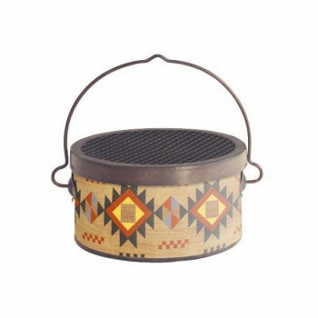 アイアン蚊遣り トライバルライトブラウン SE052519【お寄せ品、返品キャンセル不可。欠品終売時連絡あり】