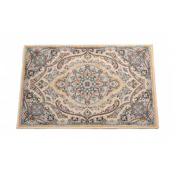 【直送品】フローラマット ベルギー製モケット織り 玄関マット 60x90 ベージュ R1425960BE【お寄せ品、..