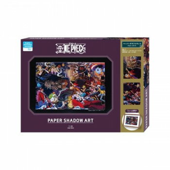ペーパーシャドーアート ワンピース ワノ国 SA-03X【お寄せ品、返品キャンセル不可。欠品終売時連絡あ..