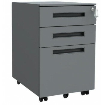 【直送品】3段デスクワゴン　BWワゴン 幅390 3段 FGY BW4-3LP-FGY【お寄せ品、返品キャンセル不可。欠品終売時連絡あり】