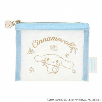 ゾーウィー サンリオ シナモロール メッシュポーチミニ 7100【お寄せ品、返品キャンセル不可。欠品終売時連絡あり】