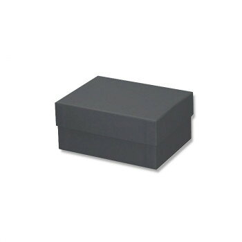 包裝用品 - シモジマ HEIKO(ヘイコー) 006868414 貼箱 No.2 チャコール 1個【お寄せ品、返品キャンセル不可。欠品終売時連絡あり】