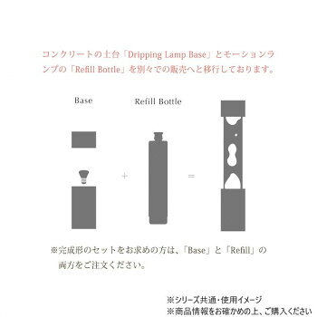 Dripping Lamp Refill Bottle リフィルボトル Jarosite Mars 58390【お寄せ品、返品キャンセル不可。欠品終売時連絡あり】 [2]