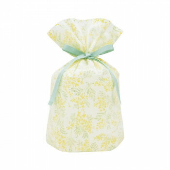 ギフトバッグ ミモザイエロー 11-216【お寄せ品、返品キャンセル不可。欠品終売時連絡あり】