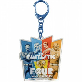 Rakuten - 【メール便】 イン・ロック MARVEL(マーベル) ファンタスティック4 アクリルキーホルダー IKE534【お寄せ品、返品キャンセル不可。欠品終売時連絡あり】