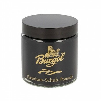 Burgol　ブルゴール プレミアムシューポマード ブラック　100ml【お寄せ品、返品キャンセル不可。欠品終売時連絡あり】