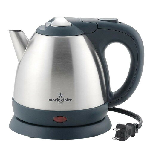 marie claire ステンレス電気ケトル0.8L MC-704 0001927【お寄せ品、返品キャンセル不可。欠品終売時連絡あり】 marie claire ステンレス電気ケトル0.8L MC-704 0001927【お寄せ品、返品キャンセル不可。欠品終売時連絡あり】