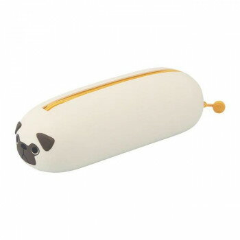 LIHIT LAB.(リヒトラブ)　PuniLabo　寝ころびペンポーチ　BIG　パグ　A-7800-18【お寄せ品、返品キャン..