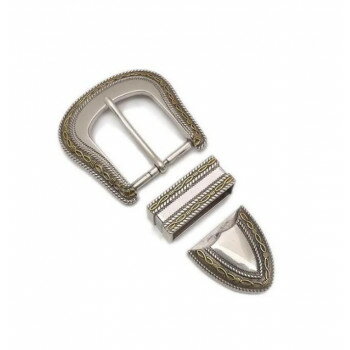 【メール便】 レンジャーバックル バーブワイヤー ニッケル＆ゴールド 1セット PI7895-10【お寄せ品、返品キャンセル不可。欠品終売時連絡あり】