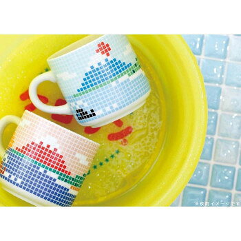 ヘルシー救急BOXの西海陶器 アオアカタイルマグ(小）木箱2入り 17504【お寄せ品、返品キャンセル不可。欠品終売時連絡あり】｜アングル2