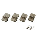 165-SL キー付戸じまりくん 4P 6本キー 00776932-001【お寄せ品、返品キャンセル不可。欠品終売時連絡あり】