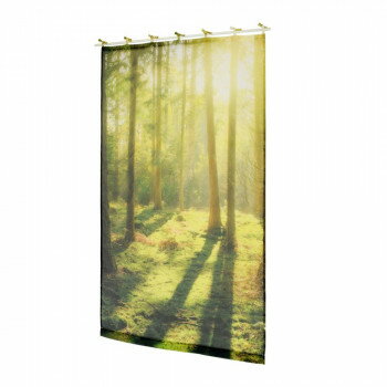 デジタルプリントカーテン フォレスト 105×178cm 14119871121【お寄せ品、返品キャンセル不可。欠品終売時連絡あり】