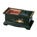 3型香炉 7.0寸 黒(フチ金) 蓮 3409700201021【お寄せ品、返品キャンセル不可。欠品終売時連絡あり】