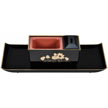 焼香盆やすらぎセット 5.0寸 特小 黒(フチ金) 蓮 3808330201021【お寄せ品、返品キャンセル不可。欠品終売時連絡あり】 焼香盆やすらぎセット 5.0寸 特小 黒(フチ金) 蓮 3808330201021【お寄せ品、返品キャンセル不可。欠品終売時連絡あり】