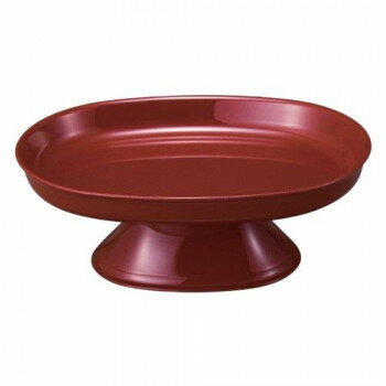 小判型供物台 7.0寸 朱 5503700800011【お寄せ品、返品キャンセル不可。欠品終売時連絡あり】