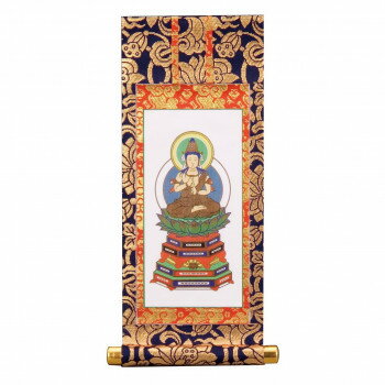 ご本尊掛軸 本尊 大 大日如来 3215870039082【お寄せ品、返品キャンセル不可。欠品終売時連絡あり】