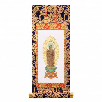 ご本尊掛軸 本尊 小 舟阿弥陀 3215850042082【お寄せ品、返品キャンセル不可。欠品終売時連絡あり】