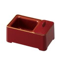 慈愛(じあい)香炉 朱(フチ金) 3401000900021【お寄せ品、返品キャンセル不可。欠品終売時連絡あり】