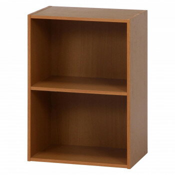 不二貿易　（C/D:96501） カラーボックス2段 NA【お寄せ品、返品キャンセル不可。欠品終売時連絡あり】