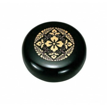 香合 2.5寸 黒 八ツ藤 4201250100521【お寄せ品、返品キャンセル不可。欠品終売時連絡あり】